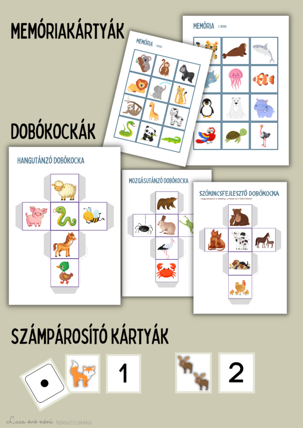 Állatos fejlesztő játékok - Image 4