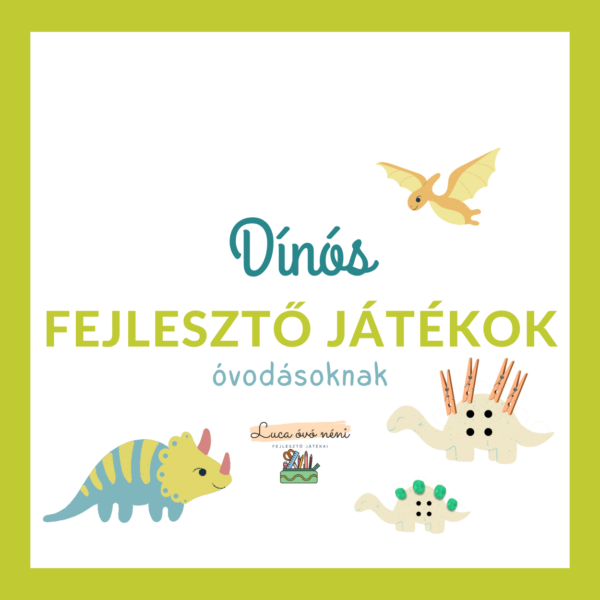 Dínós fejlesztő játékok