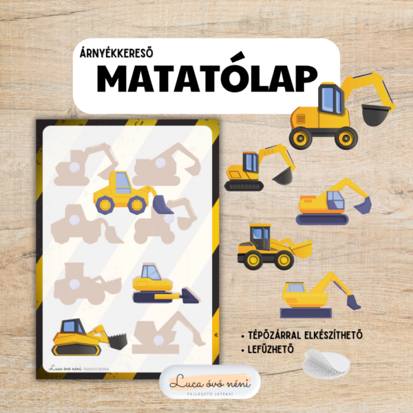 Munkagépes árnyékkereső matatólap