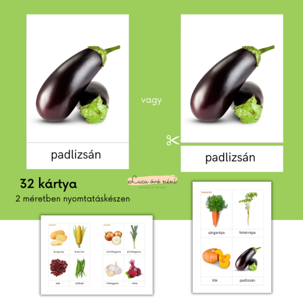 Zöldségek kártyacsomag - Image 2