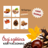 Őszi szókincs kártyacsomag
