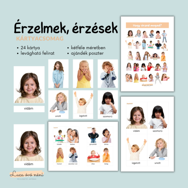 Érzelmek, érzések kártyacsomag - Image 2