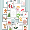 Téli-adventi gyurmalapok (21 db) - Image 2