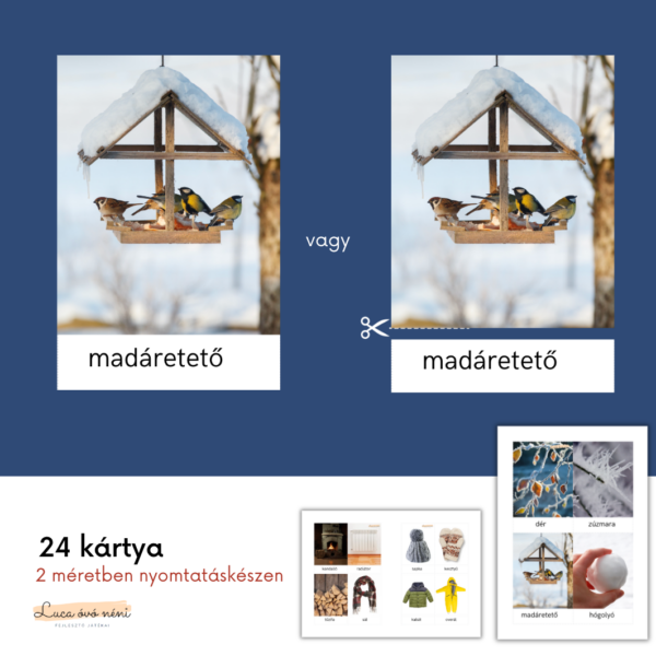 Téli szókincs kártyacsomag - Image 2
