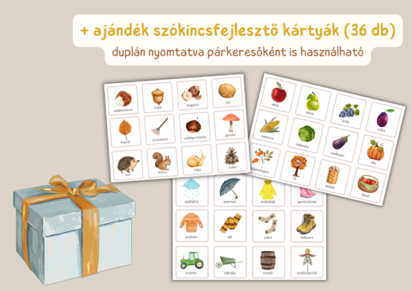 Őszi kártyajátékok (szókincsfejlesztő, memória, "Nálam van a..") - Image 2