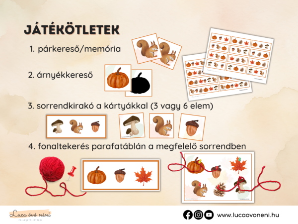 Őszi keresgélő (szerialitás, finommotorika, memória) - Image 2