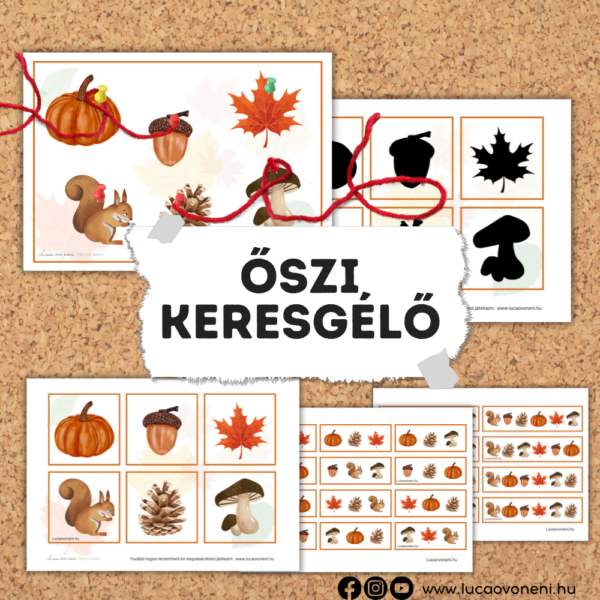 Őszi keresgélő (szerialitás, finommotorika, memória)