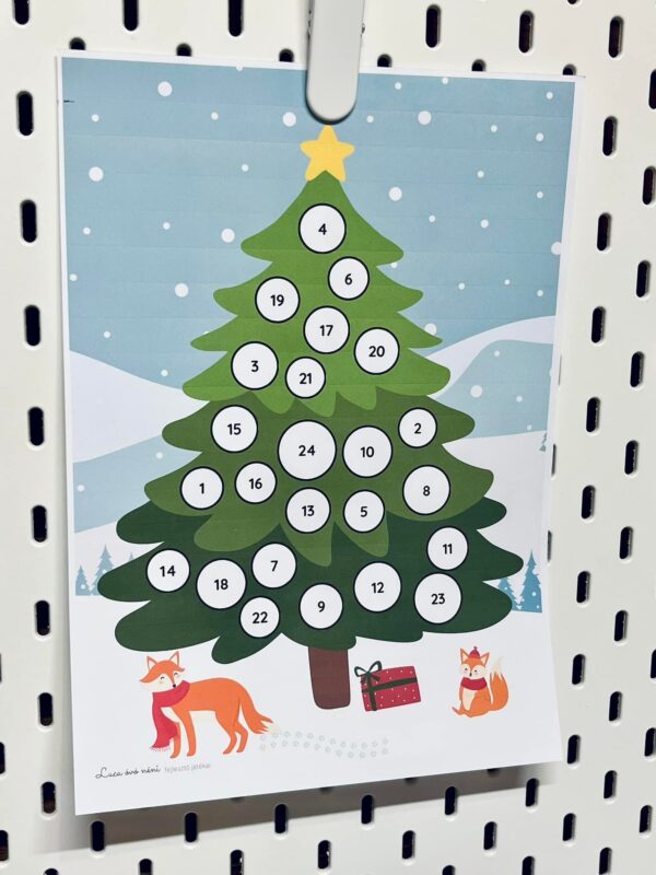 Adventi naptár, társasjáték és 30 oldal színező - Image 3