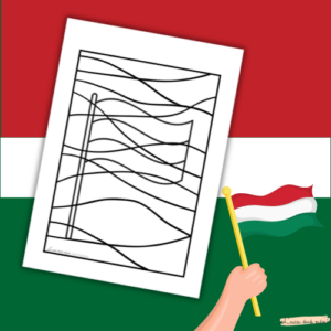 Zászlós színező (alak-háttér differenciáláshoz)