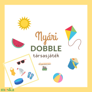 Nyári dobble + ajándék memóriakártyák